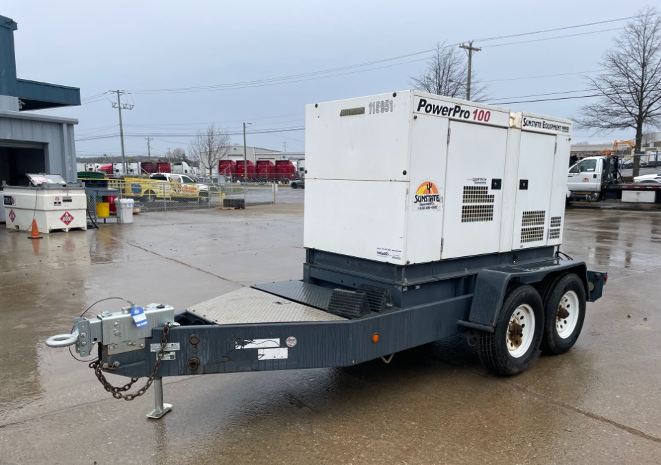 2013 Towable Diesel Generator Trailer Genset 100kVA