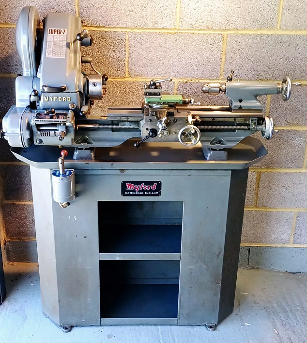 Myford Super 7B Lathe